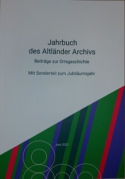 Jahrbuch des Altländer Archivs 2021